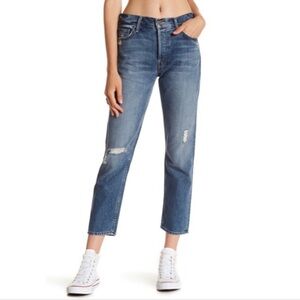 Mother Jeans The Cheeky High Rise Distressed Ankle Denim Casual Twice As Nice 27
